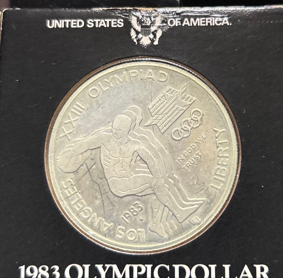 k*h様 ロサンゼルスオリンピック記念銀貨 2枚セット