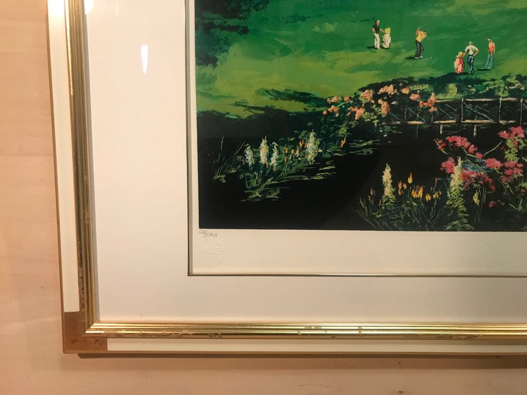 マークキング「アプローチショット」シルクスクリーン　直筆サイン・エディション有り