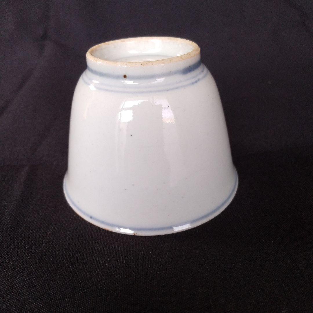 古伊万里ぐい呑み　古伊万里輪線紋ぐい呑み　古伊万里酒盃　古伊万里蕎麦猪口