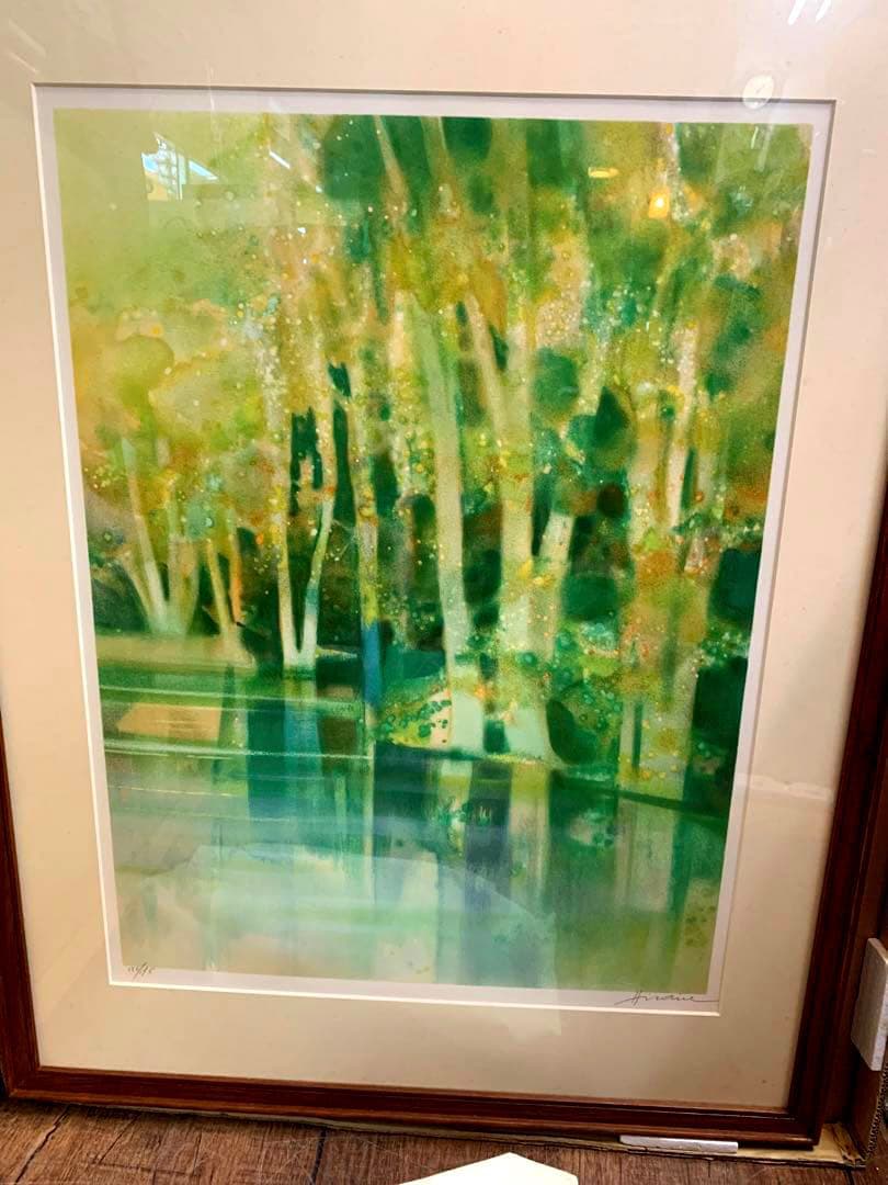 シリアルナンバー有り　カミーユ・イレール　「樹影」