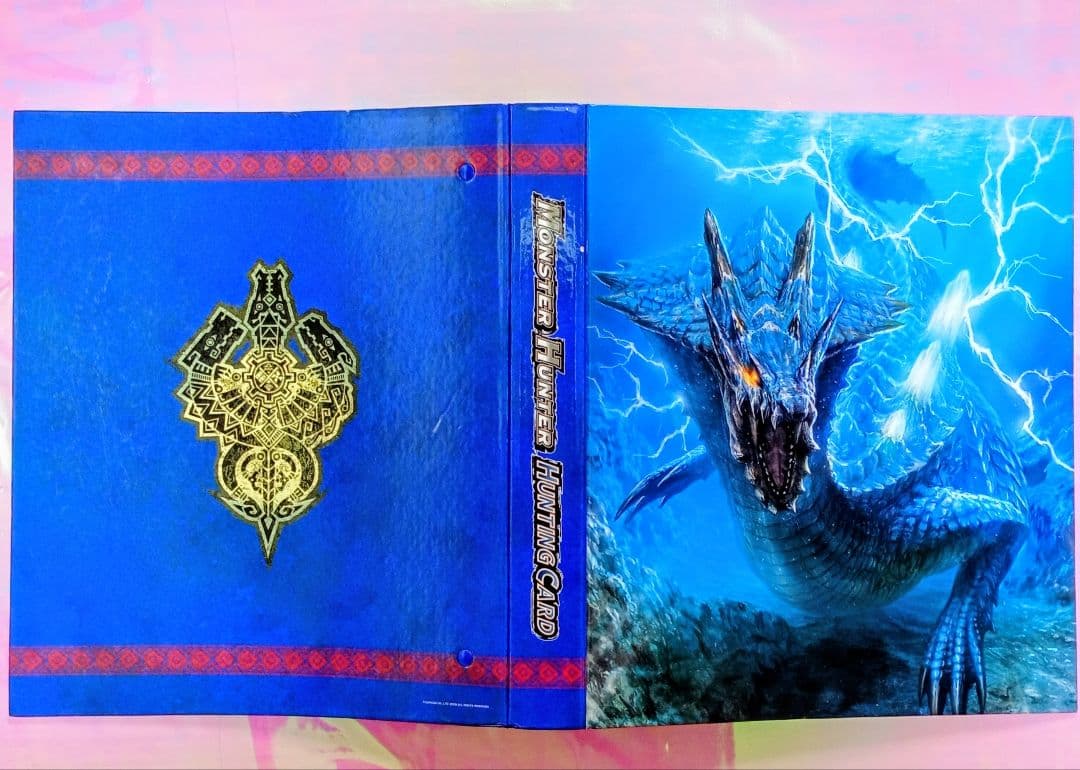 モンスター・ハンター トレーディングカード　ブァインダー＆75枚のカードセット