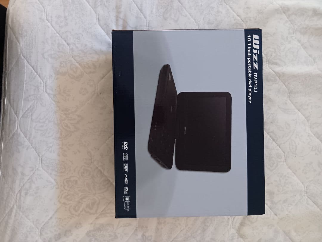 Wizz DV-P10J 10.1インチポータブルDVDプレーヤー