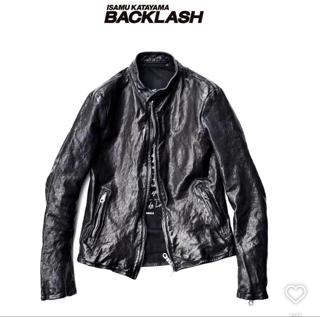 ほぼ新品⭐︎BACKLASH⭐︎レザーシングルライダース⭐︎ISAMUKATAYAMA