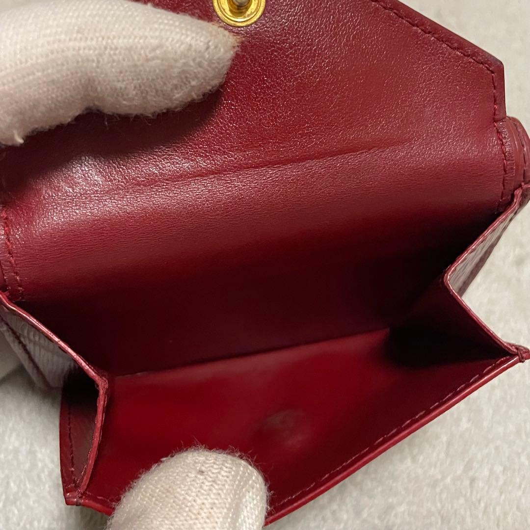 PRADA プラダ 三つ折り財布 ヴィッテ レザー