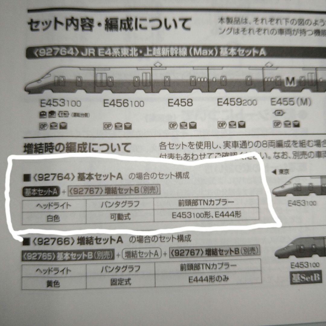 TOMIX　92764 E4系 Max 東北 上越新幹線 8両