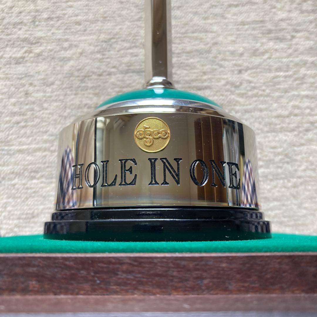 【値下】ゴルフ ホールインワン 記念ボールトロフィースタンド 宮本商行 銀座 １