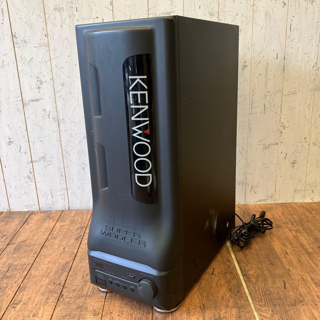 ケンウッド SUPER WOOFER ブラック サブウーファー SW-9 70W