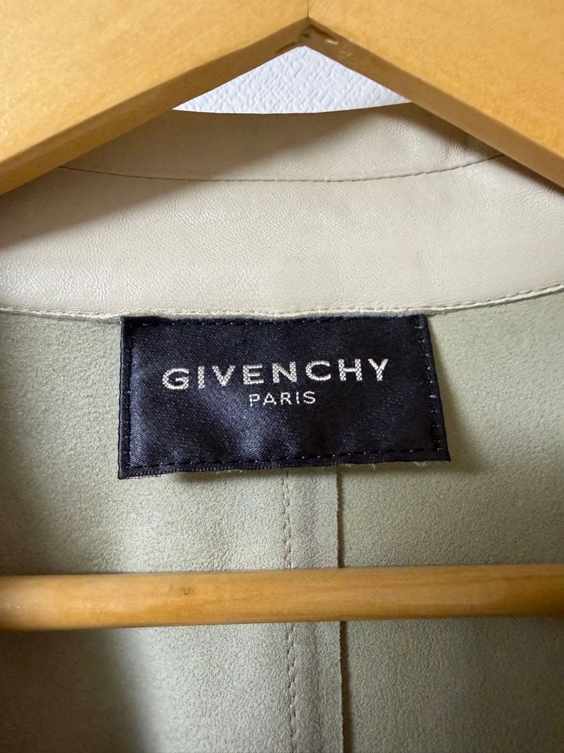 Givenchy 本革　レザージャケット　羊革　ジバンシー