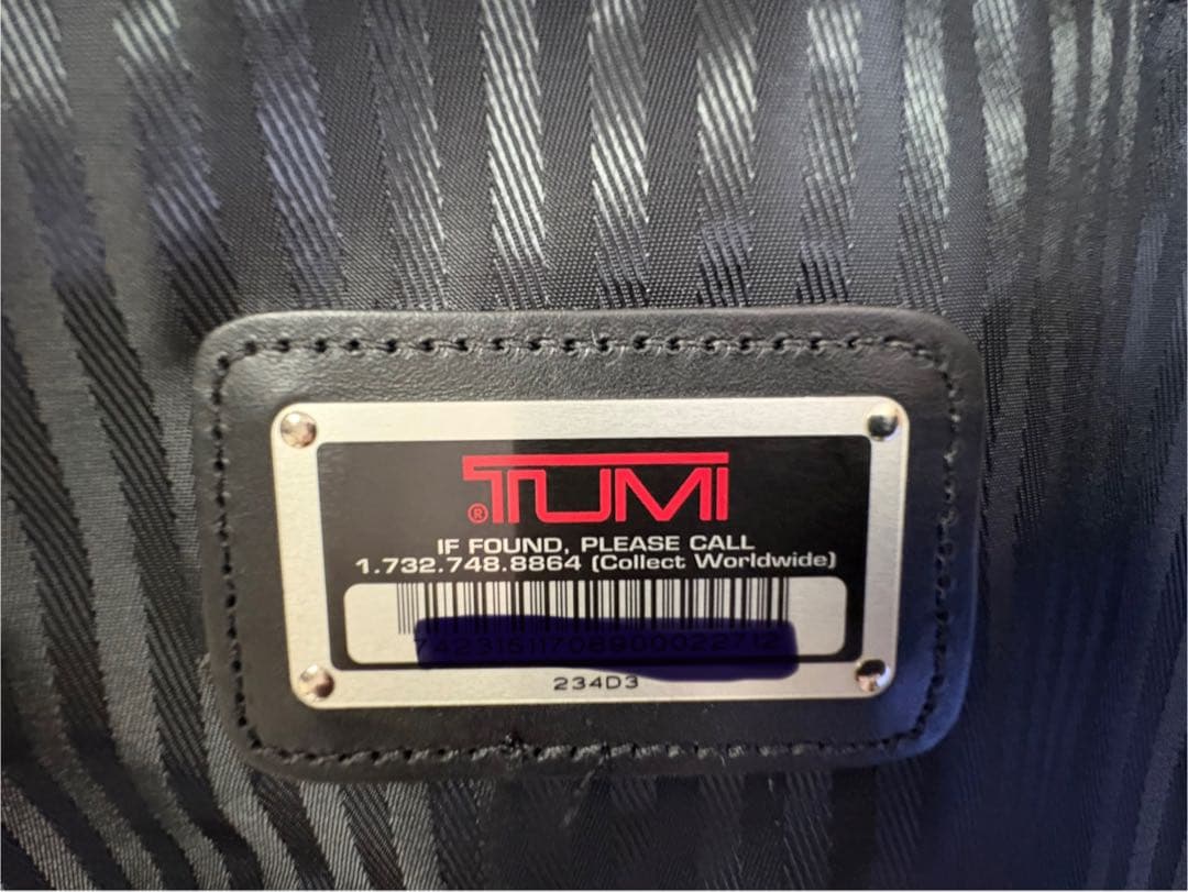 ★美品★TUMI キャリーケース ガーメントバッグ　ハンガー2本付き