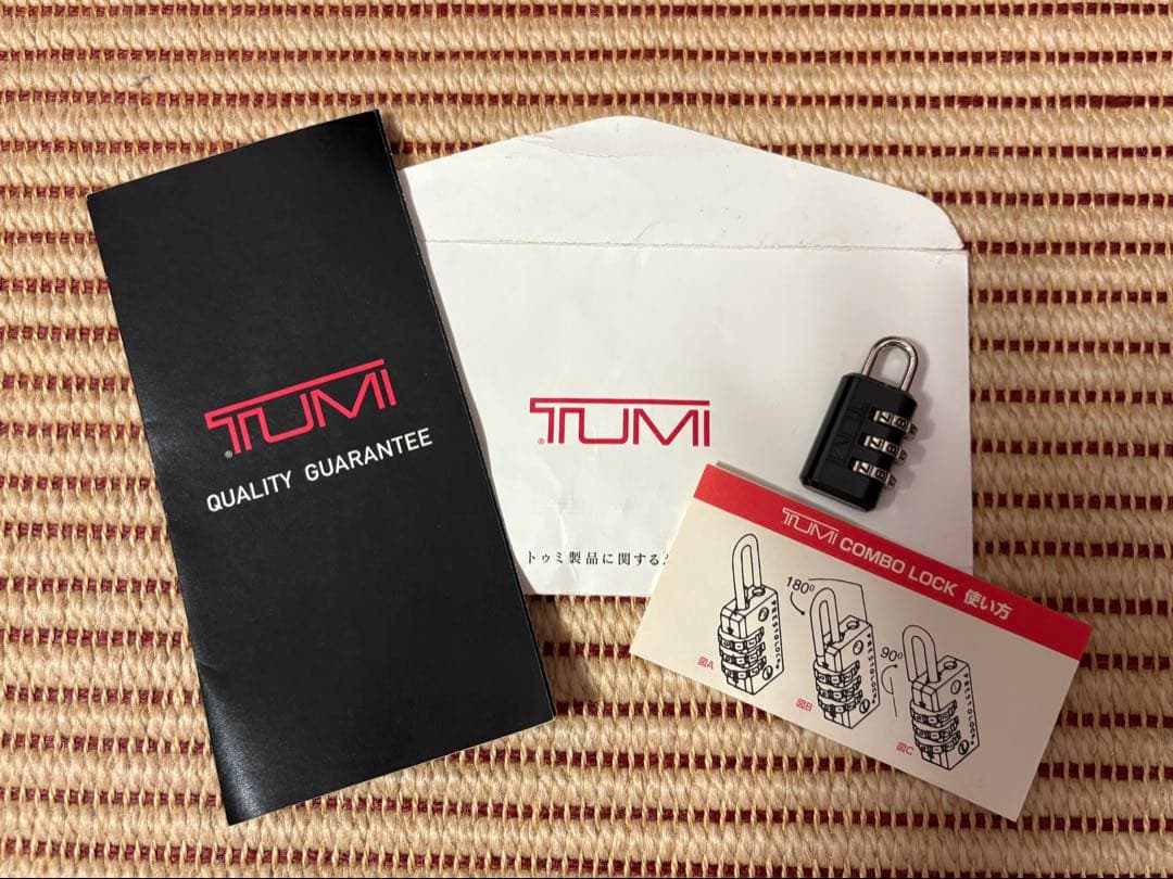★美品★TUMI キャリーケース ガーメントバッグ　ハンガー2本付き