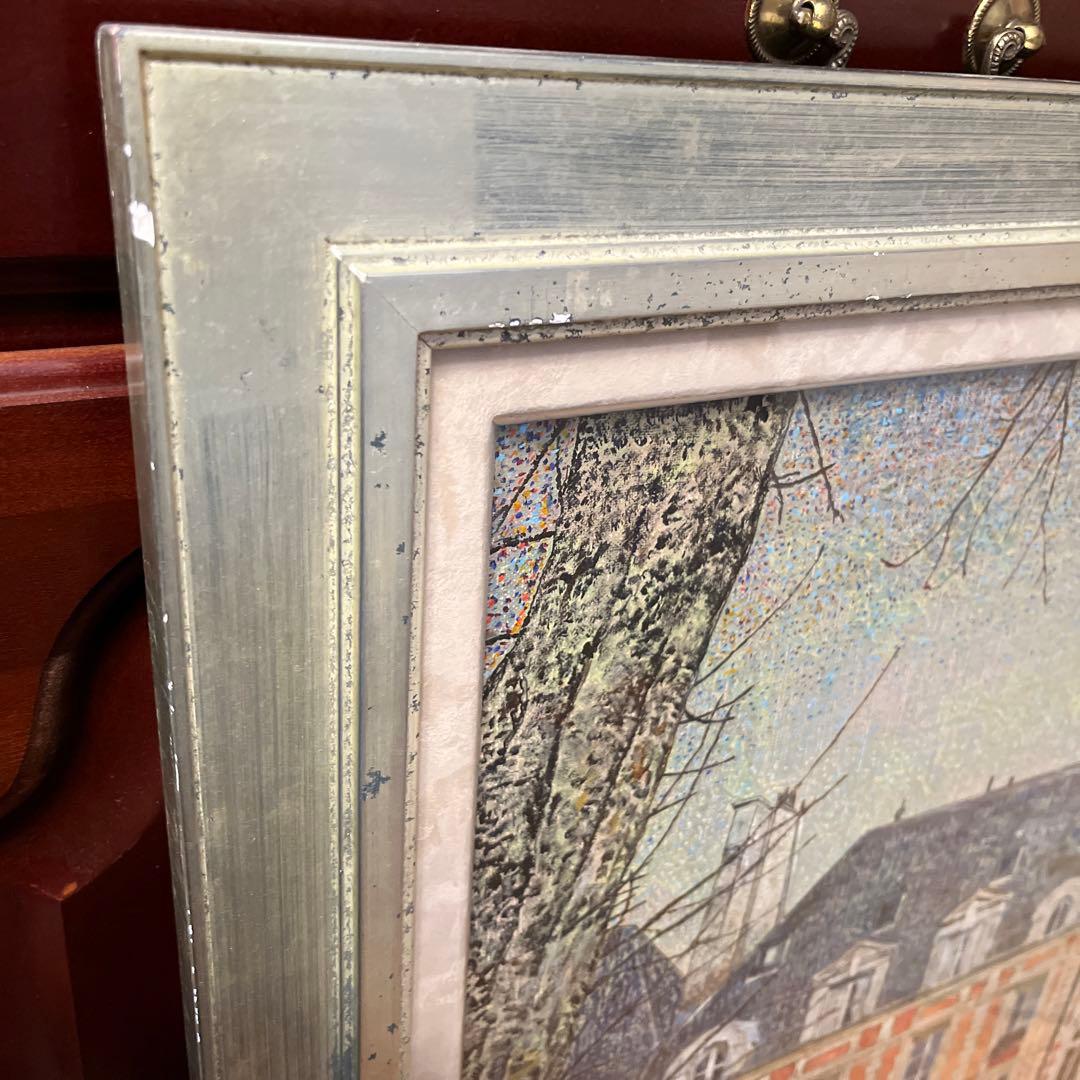 【更に値下げしました】絵画《昼のヴォージュ広場(パリ)》