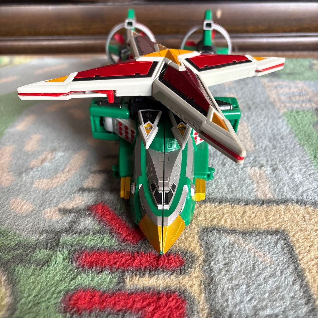 忍風戦隊ハリケンジャー超合金　轟雷旋風神　ブラックver. 轟雷神　天空神