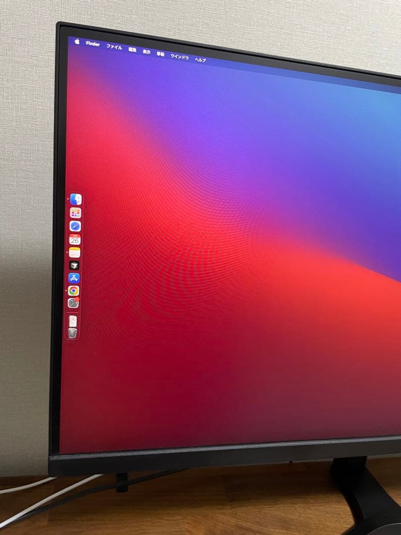 34インチ 3440x1440 180Hz モニター 直面