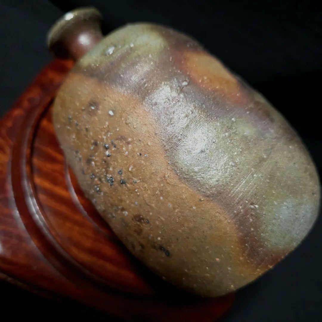 備前焼 金重素山作 円山窯 備前徳利/徳利