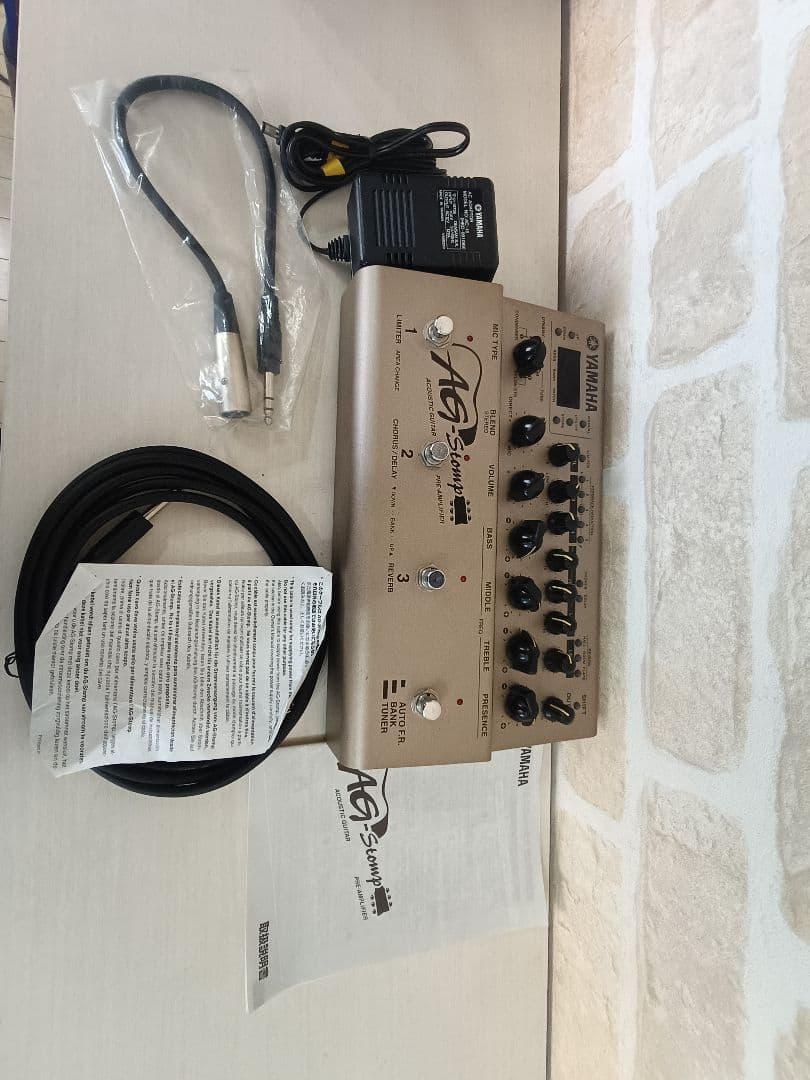 Yamaha AG-Stomp アコースティックギター プリアンプ
