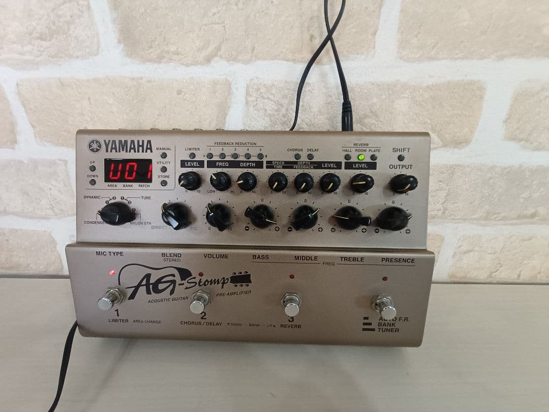 Yamaha AG-Stomp アコースティックギター プリアンプ