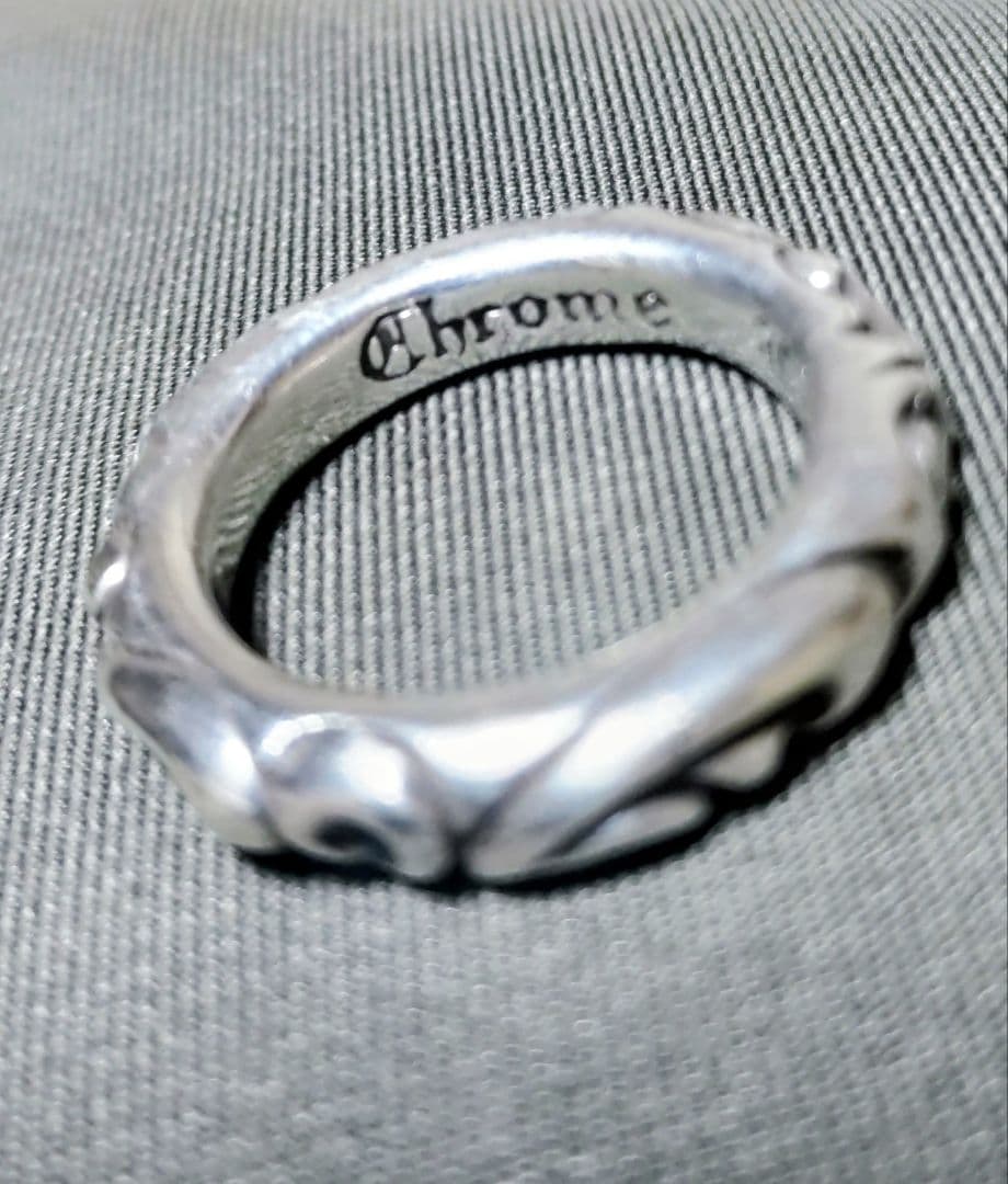Chrome hearts クロムハーツ スクロールバンドリング 20号