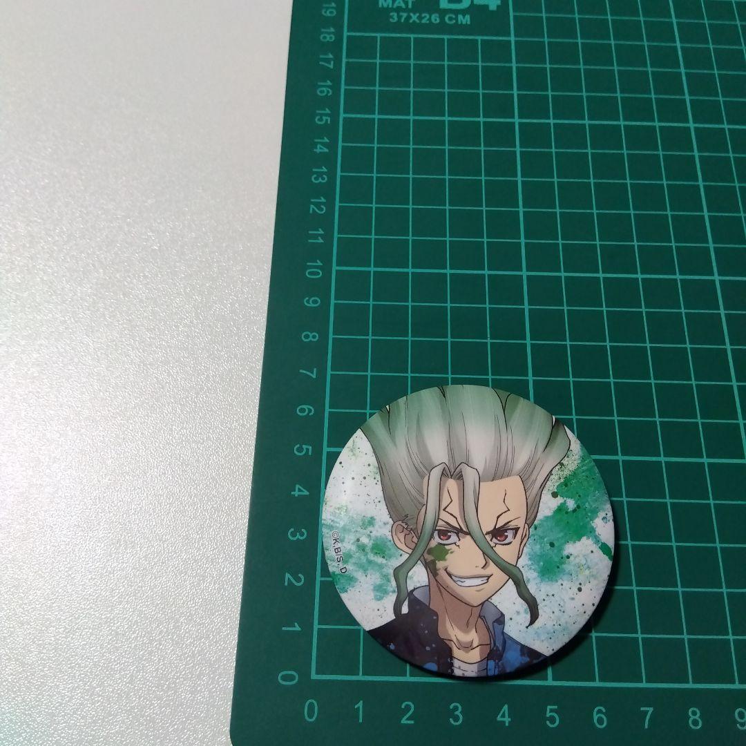 【Dr.STONE】石神千空 ペンキ ダッシュストア 缶バッジ