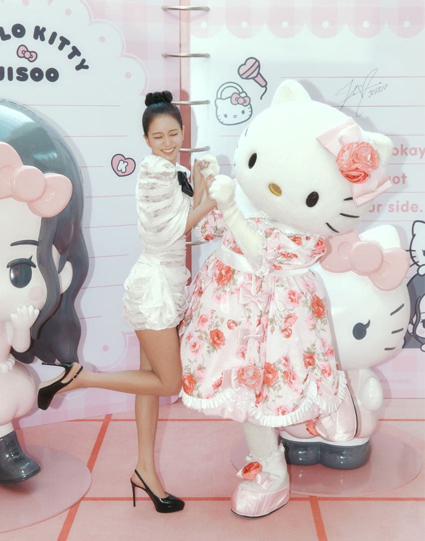 ぴ*ん様 ジス×ハローキティ ランダムPLUSHキーリング