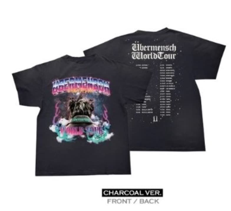 G-DRAGON Übermensch World Tour T-Shirt