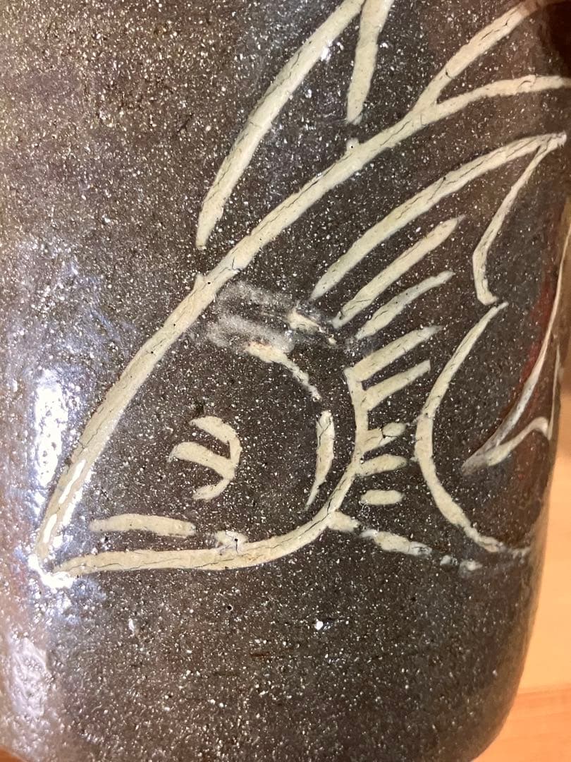 琉球　沖縄　壺屋焼　【故】金城次郎　湯呑　茶器　やちむん　ヤチムン　希少