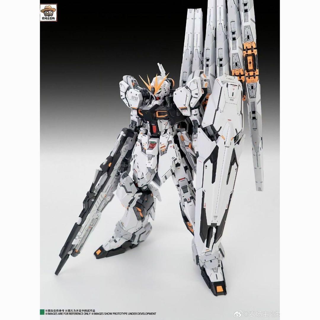 新品1/100 MGEX級νガンダム 【Farmer's Creation】