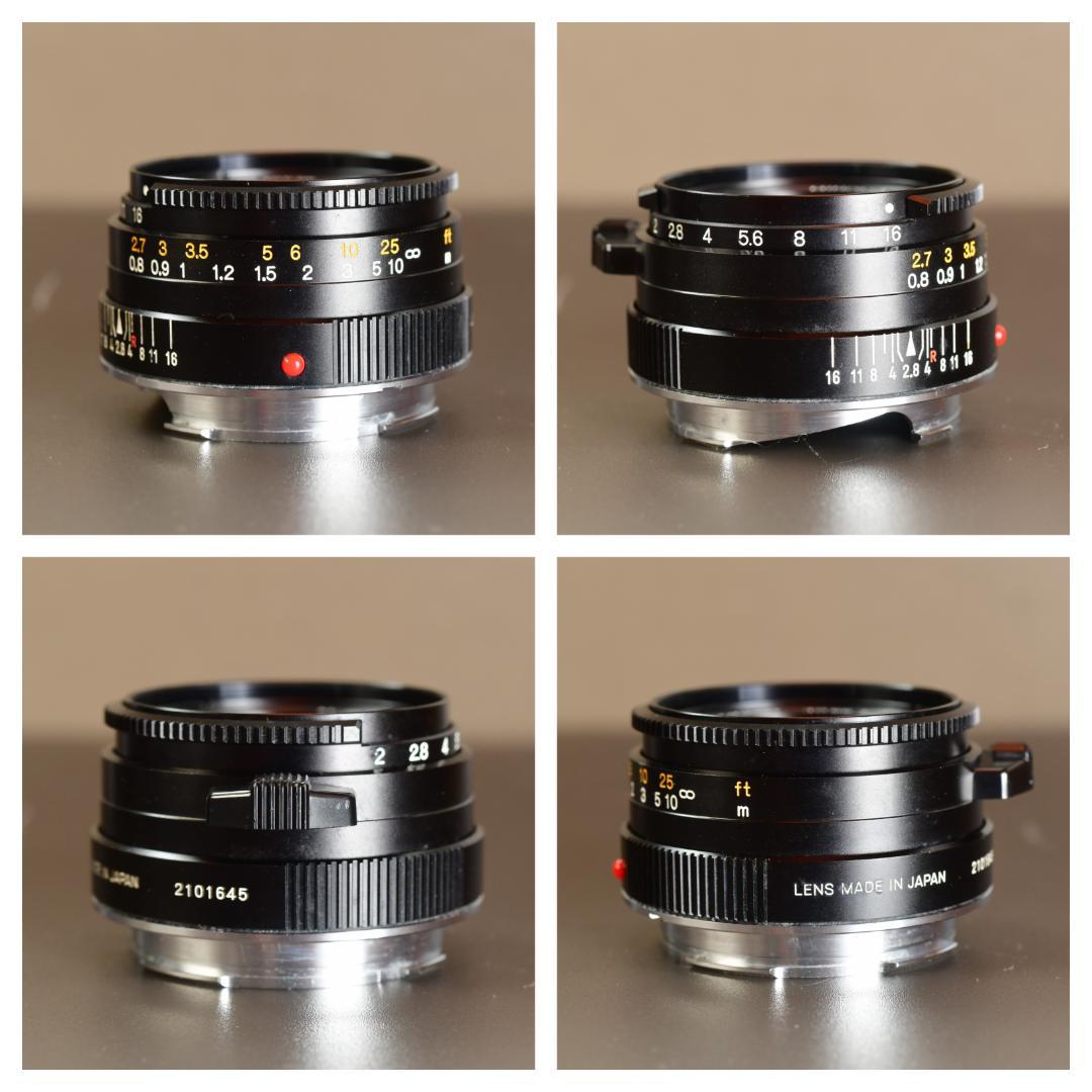 分解清掃済み MINOLTA M-ROKKOR 40mm F2 試写画像あり