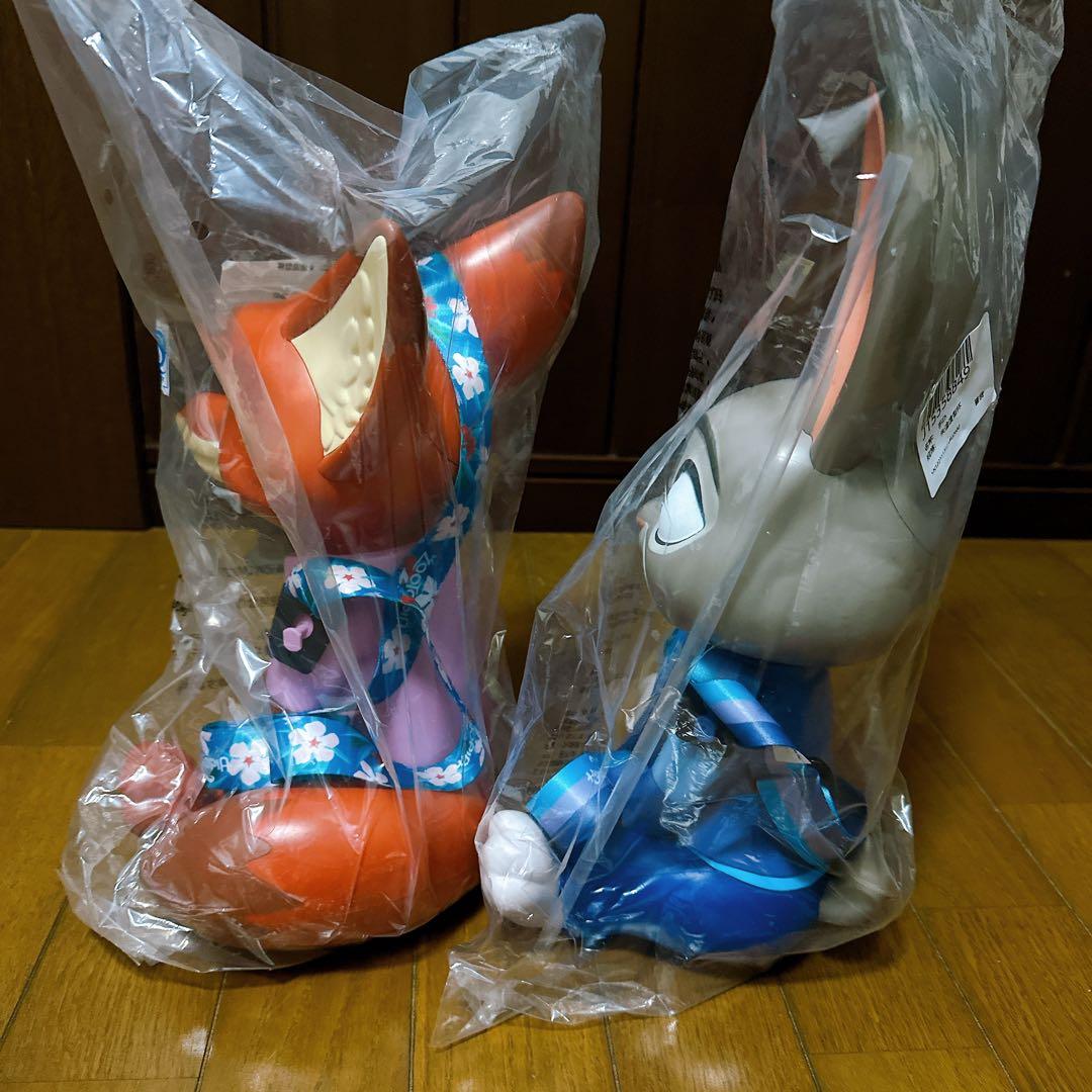 ズ*ア様 台湾映画館限定 ズートピア2 ドリンクカップ ニック ジュディ 2点セ