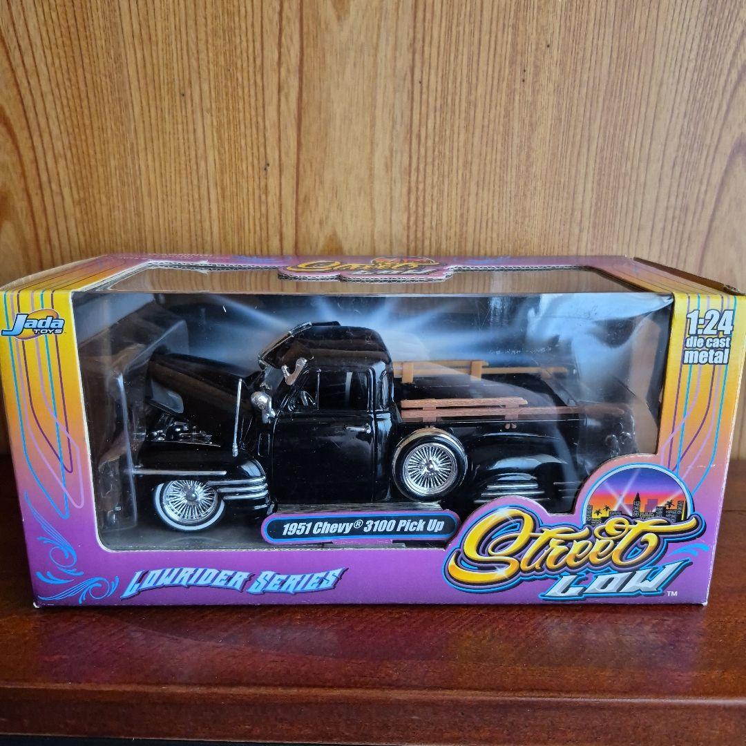 jadatoys 1951 シェビー ピックアップ ローライダー ミニカー