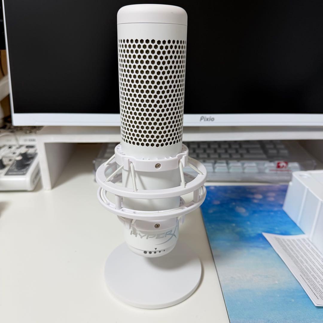 【HyperX】QuadCast S コンデンサーマイク
