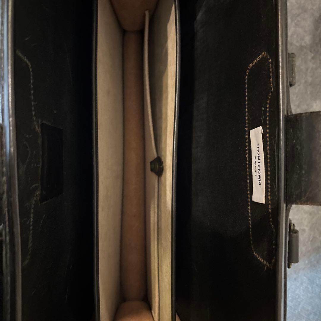 THOM BROWNE. NEWYORK ドクターズバッグ ブライダルレザー