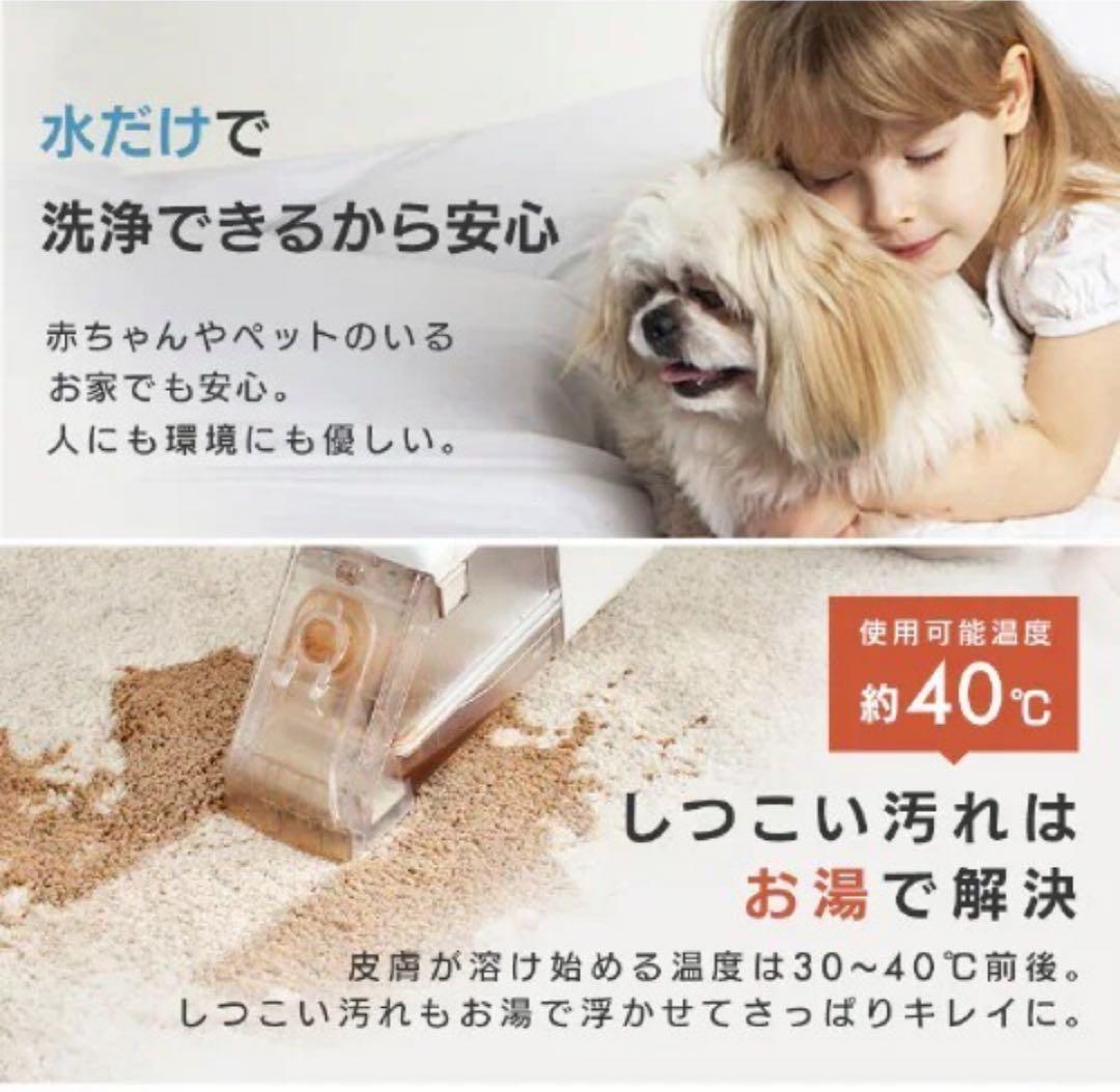 [美品] アイリスオーヤマ　ハンディリンサークリーナー　RNS-B200D-HW