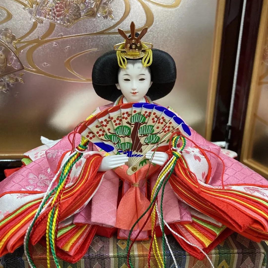 G6 素敵な　収納新王飾り　ワインレッド色　台巾63㎝位　訳あり特価