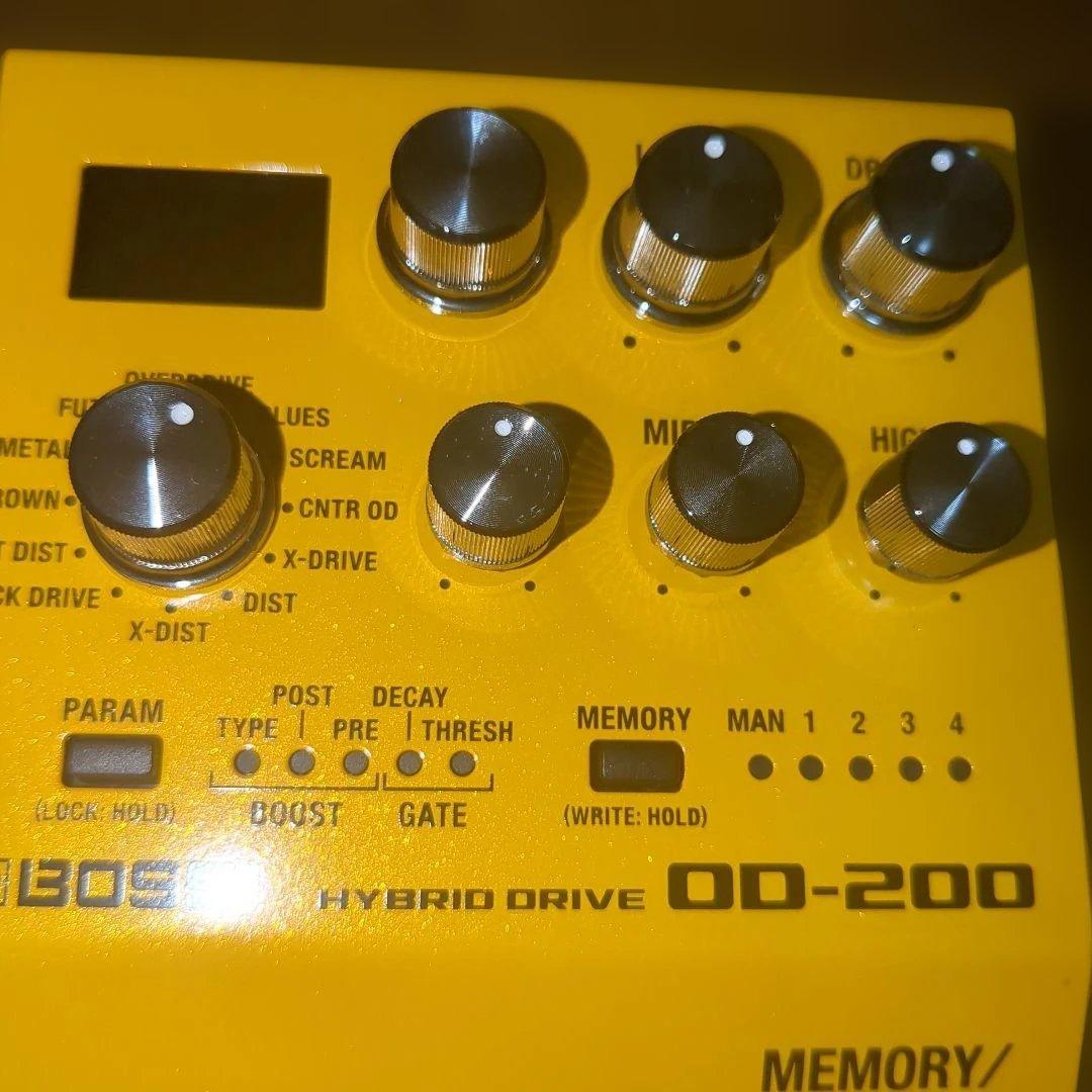 ギター BOSS HYBRID DRIVE OD-200