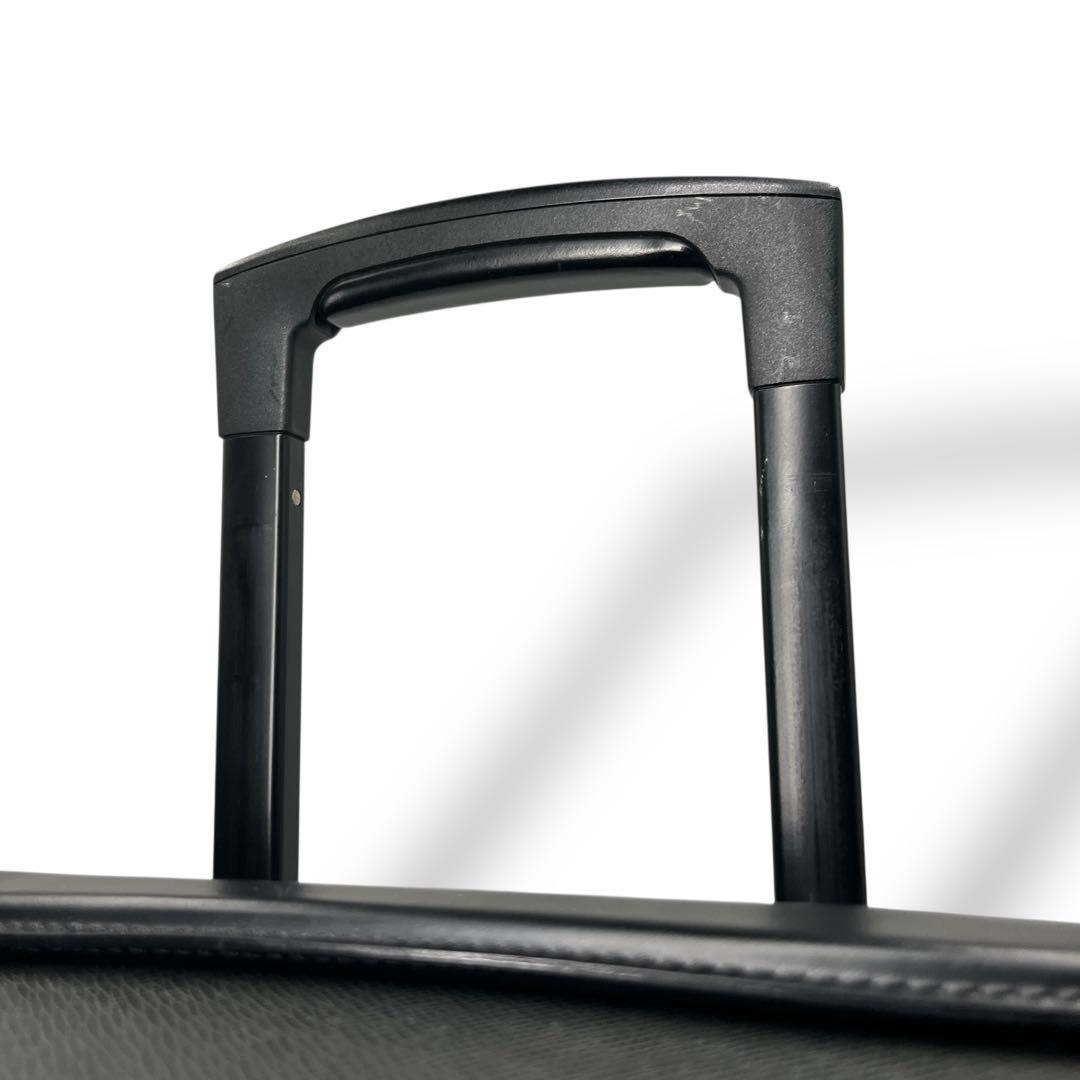 ルイヴィトン　ペガス55 キャリーケース　タイガ　トラベルバッグ　レザー　黒