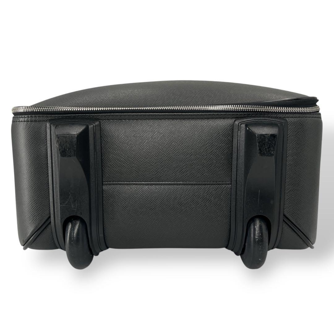 ルイヴィトン　ペガス55 キャリーケース　タイガ　トラベルバッグ　レザー　黒