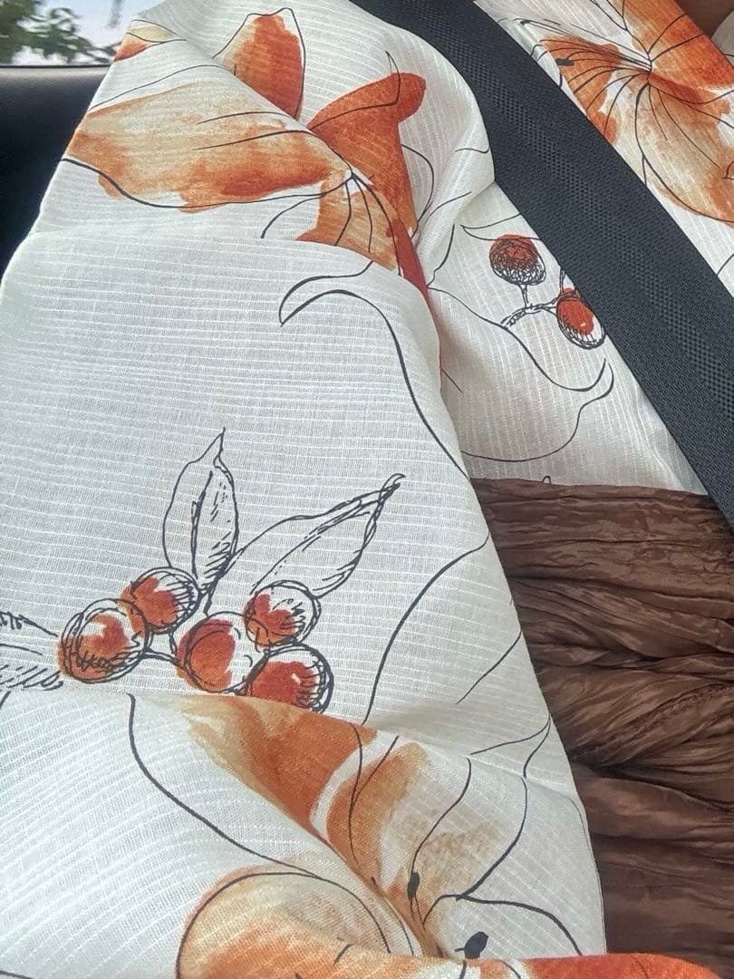 Dita ディータ 花柄 浴衣・帯セット