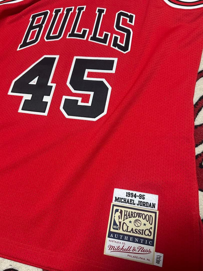★*★様 ミッチェルアンドネス オーセンティックジャージ マイケルジョーダン シ