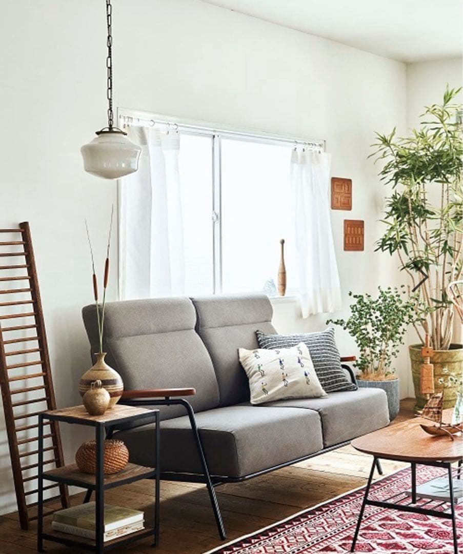 値下げしました！ niko and…/2人掛けハイバックソファ ダークブラウン