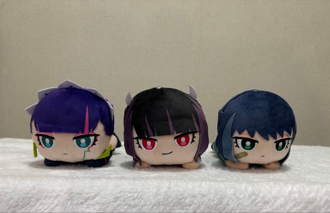 ずっと真夜中でいいのに。　にらちゃん　寝そべりぬいぐるみ　プライズ品　6体セット