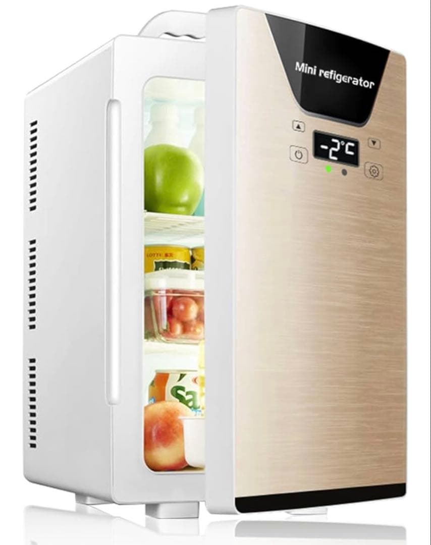 小型冷蔵庫 冷蔵庫 小型 22L 冷温庫 ミニ冷蔵庫 ペルチェ式 温度調節可能
