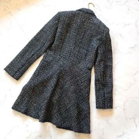 【未使用級】¥69,300円 Theory セオリー ツイードチェスターコート