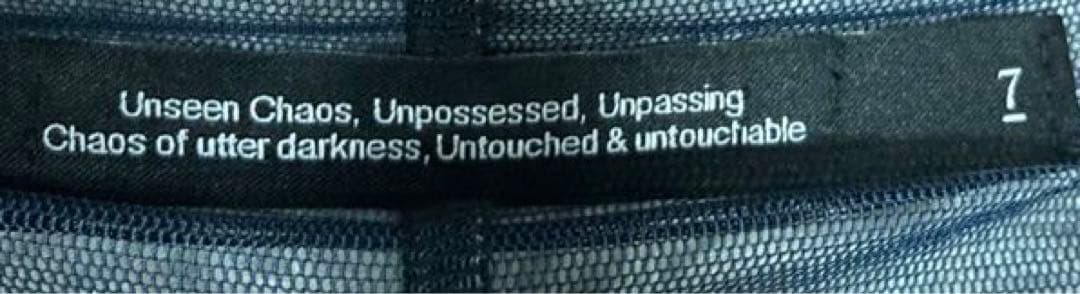 美品ユリウス 23SSコレクション プリント メッシュ レギンス パンツ0084