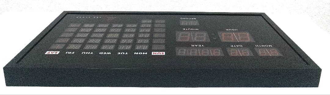 【廃盤品】JDL LED CLOCK デジタル掛け時計 / カレンダー 温度計