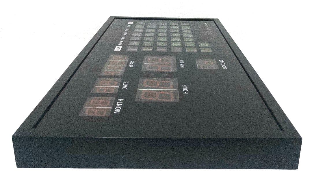 【廃盤品】JDL LED CLOCK デジタル掛け時計 / カレンダー 温度計