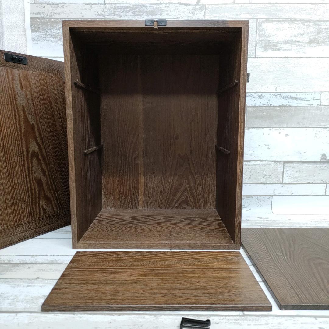 K57 指物師 仙水正之造 桑 旅箪笥 美品 茶道具 紙箱