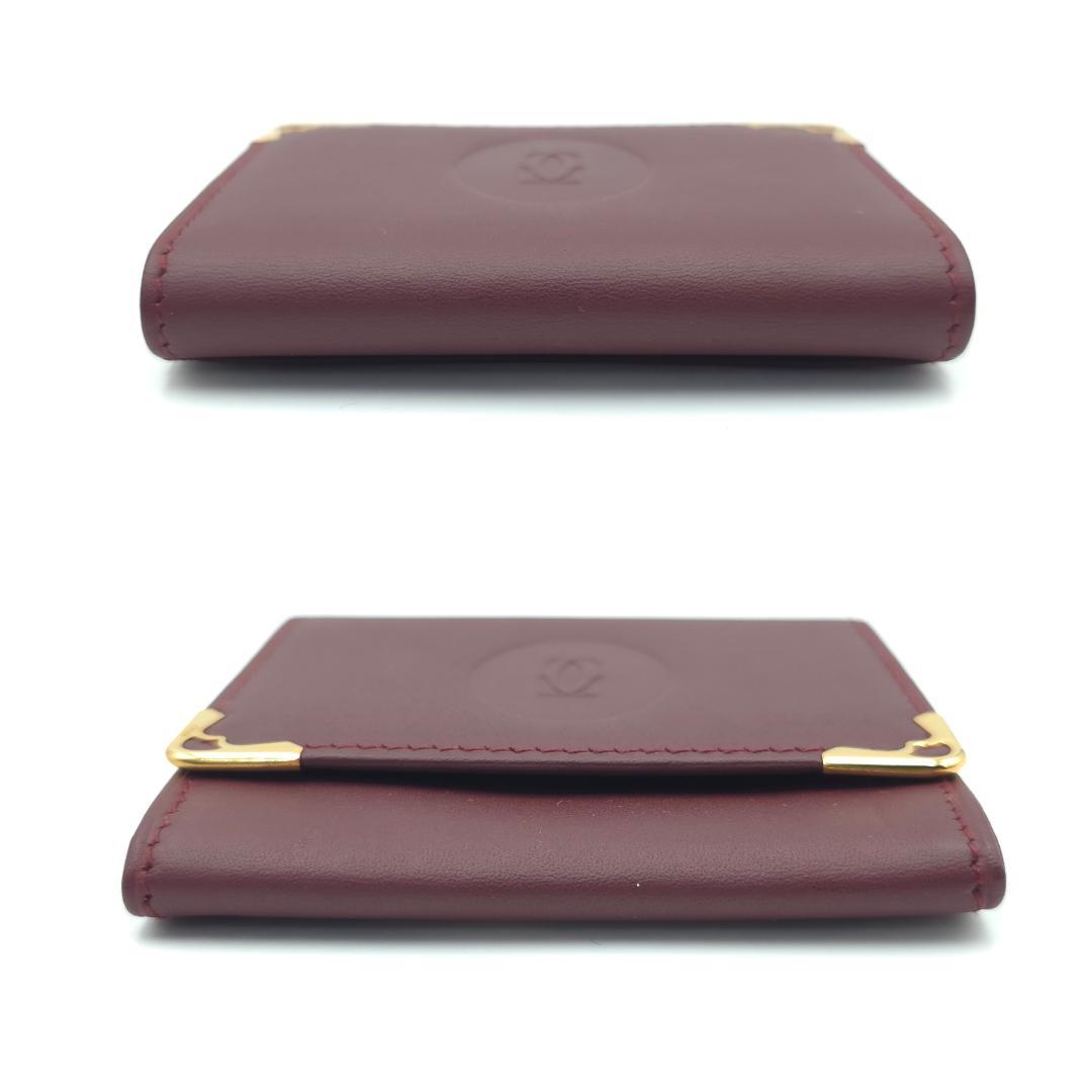 未使用 Cartierカルティエ マストライン C2ロゴ ケース 小銭入れ