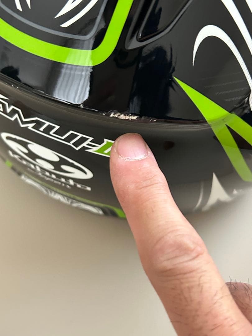 Kabuto KAMUI III フルフェイス予備シールド2枚　ピンシールド2枚