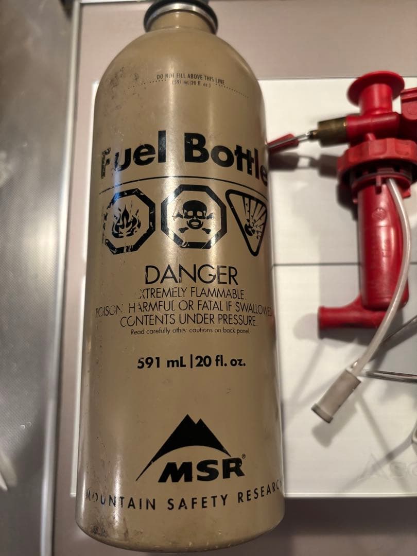 MSR ドラゴンフライ　フェルボトル限定付