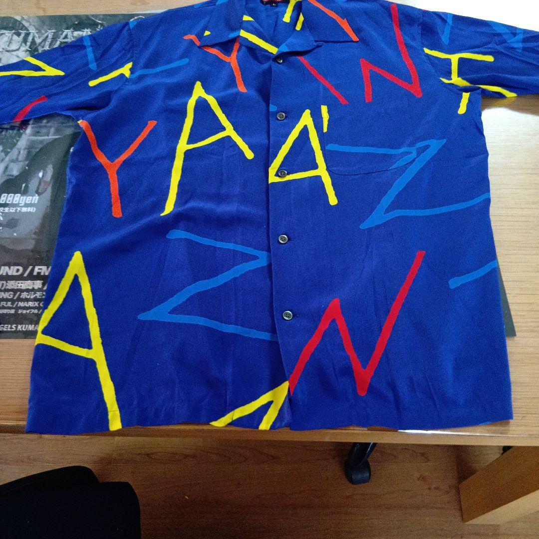 矢沢永吉　限定600枚　92年アロハシャツ　青色
